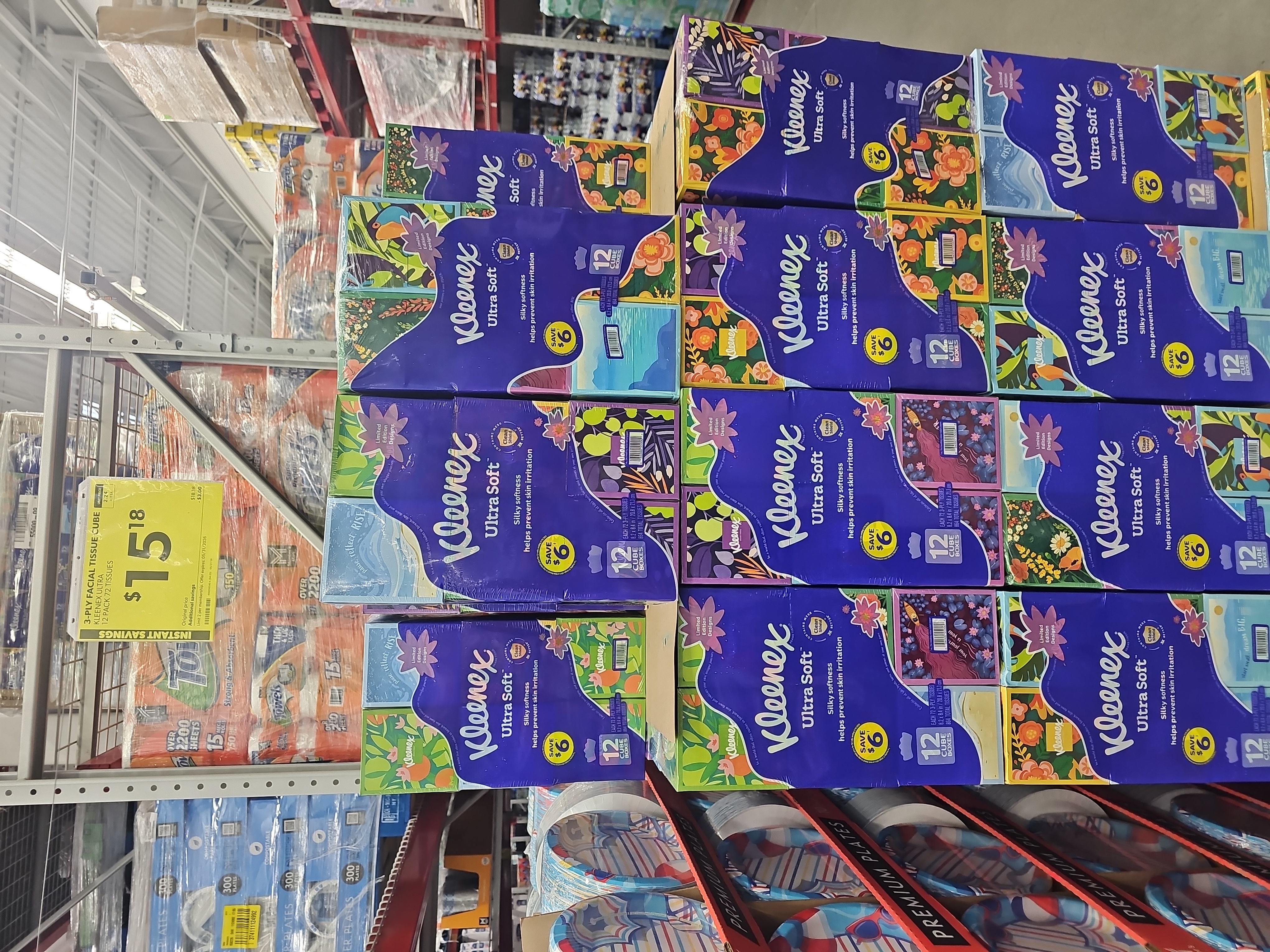 Kleenex Ultra Soft Facial Tissue