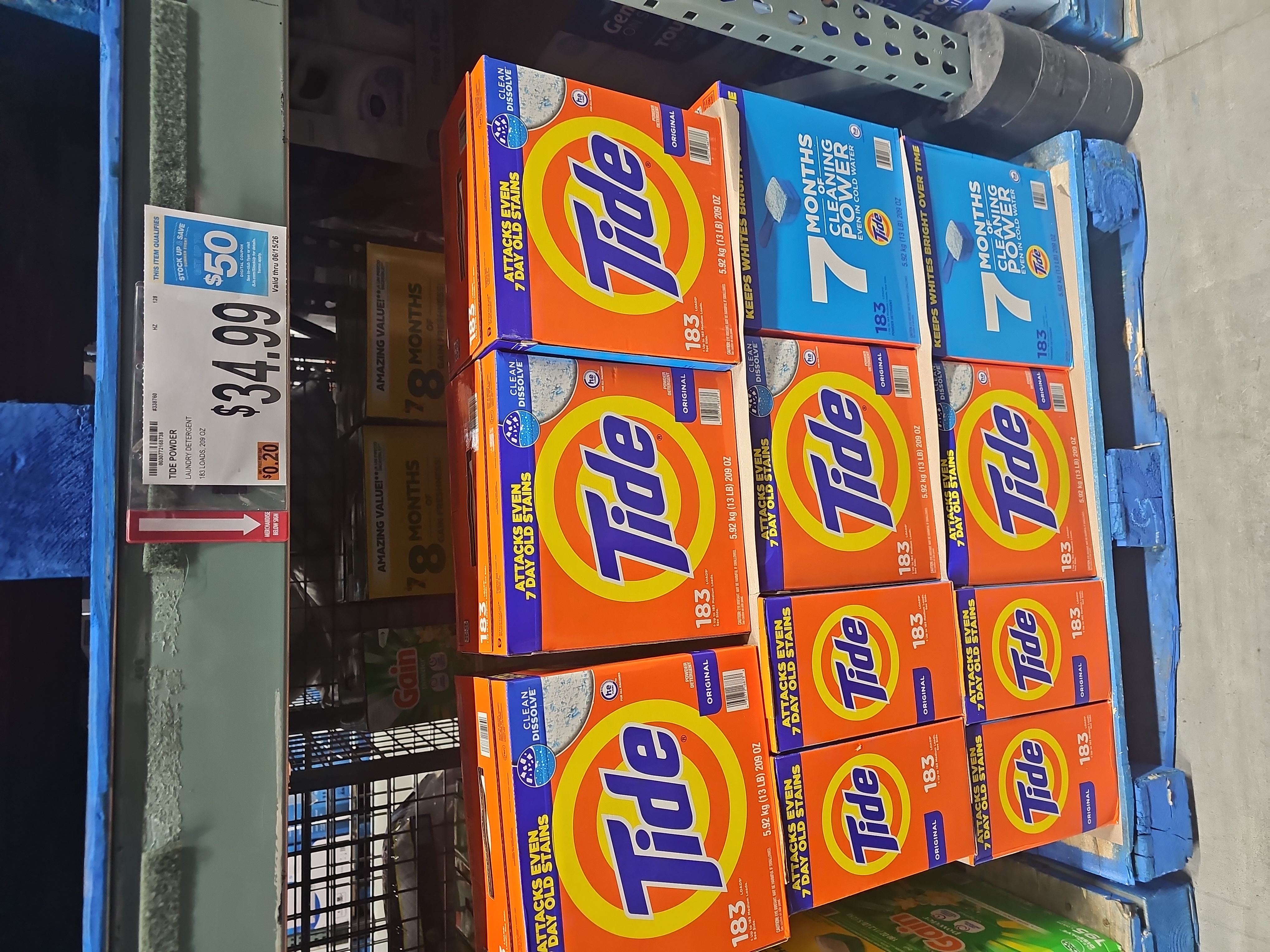 Tide Original Powder Laundry Detergent