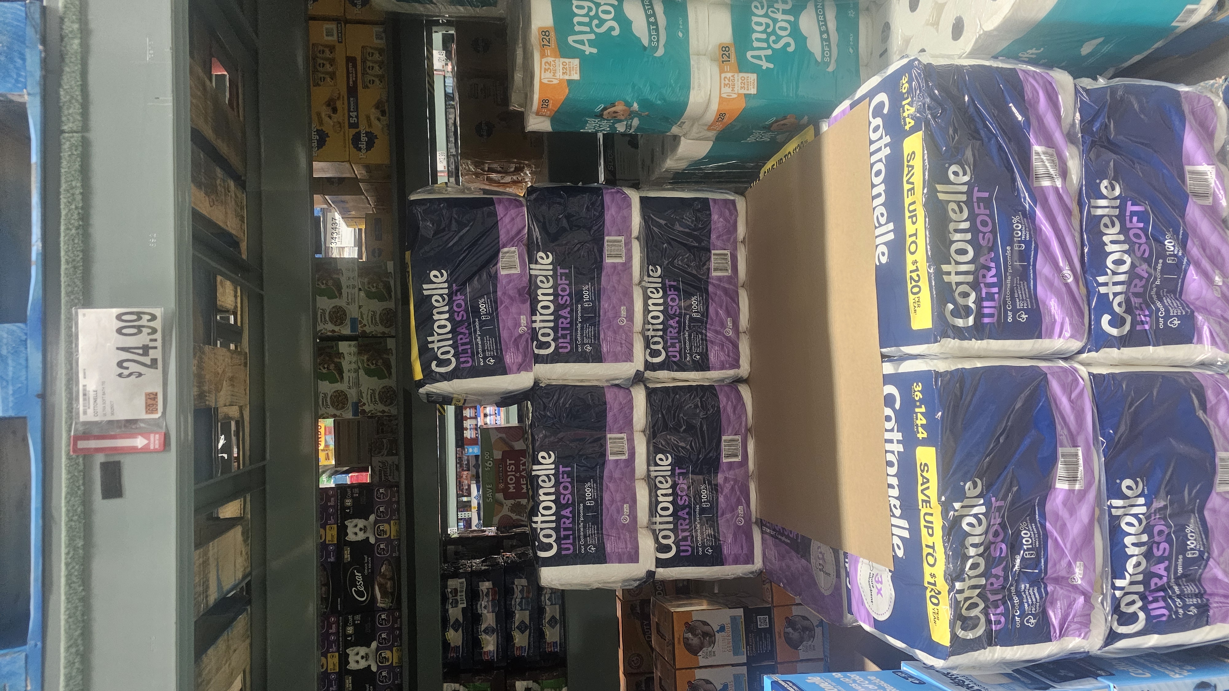 Cottonelle Ultra Soft Toilet Paper 24 Mega Rolls