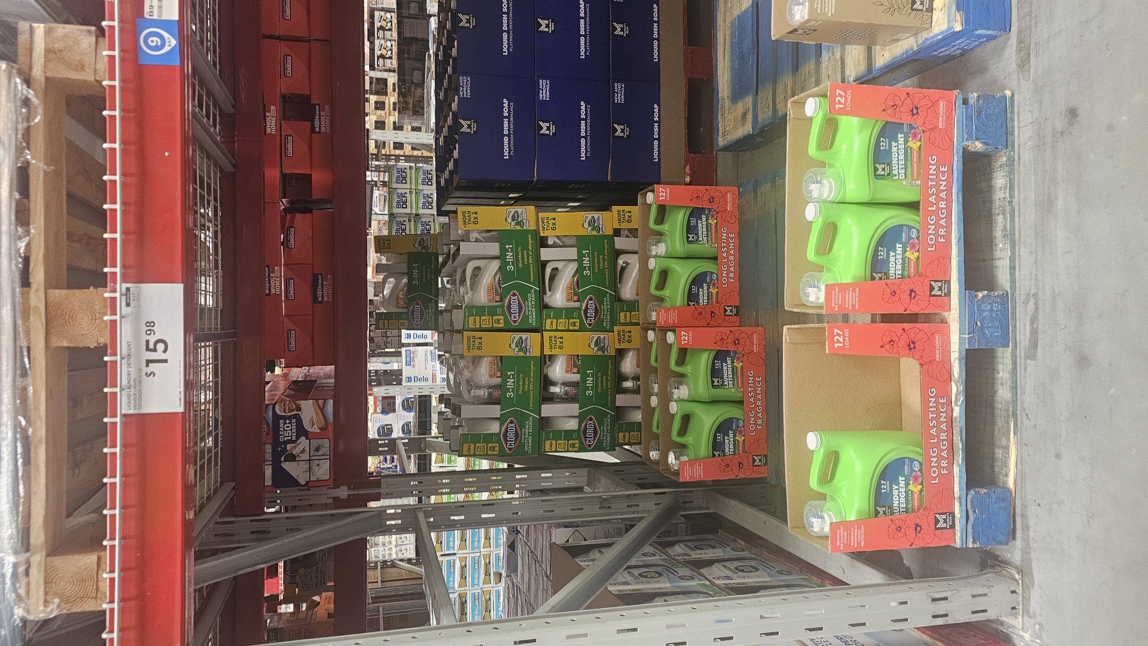 Member's Mark Liquid Laundry Detergent — 127 loads