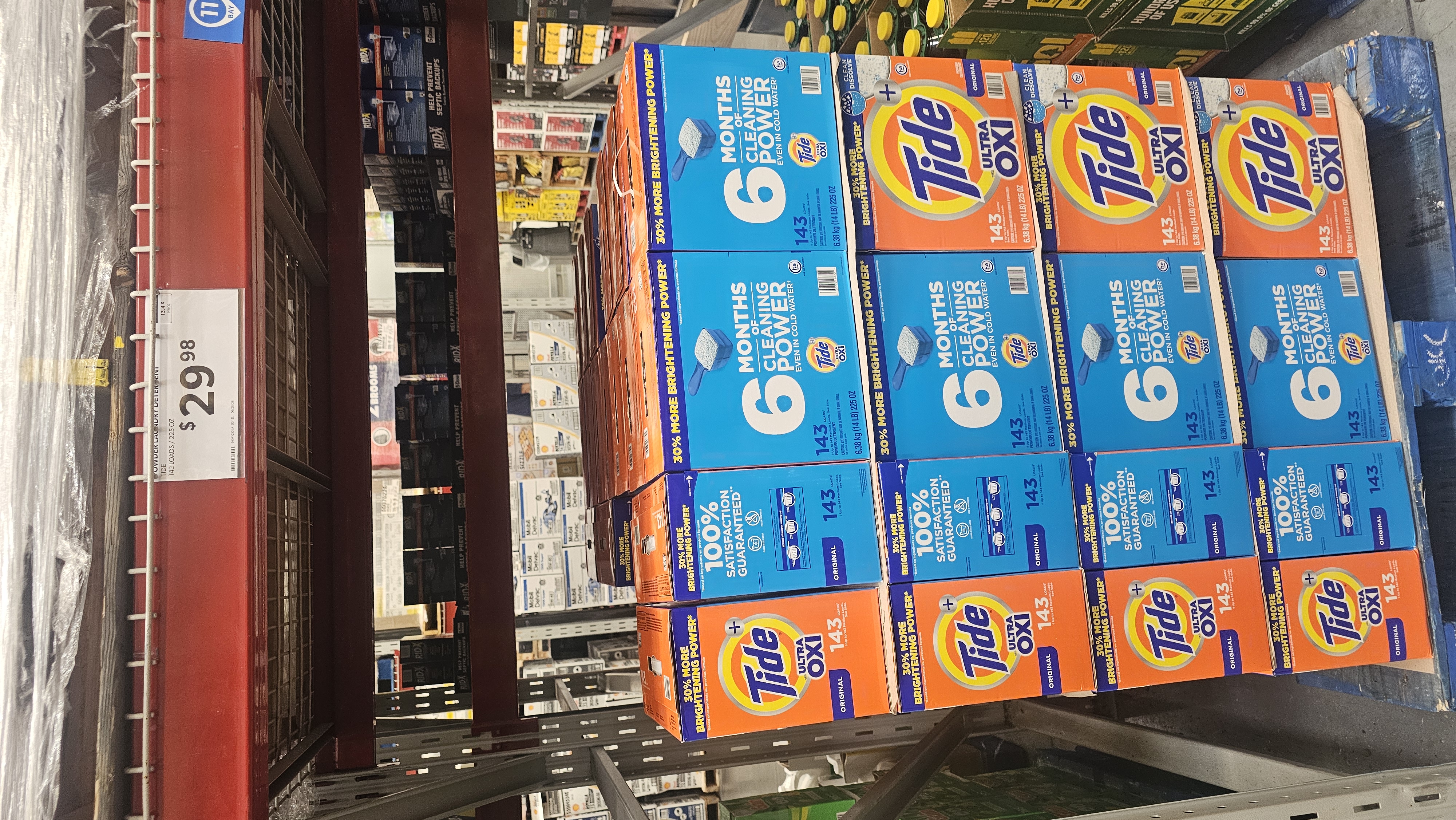 Tide Original Powder Ultra Oxi Laundry Detergent
